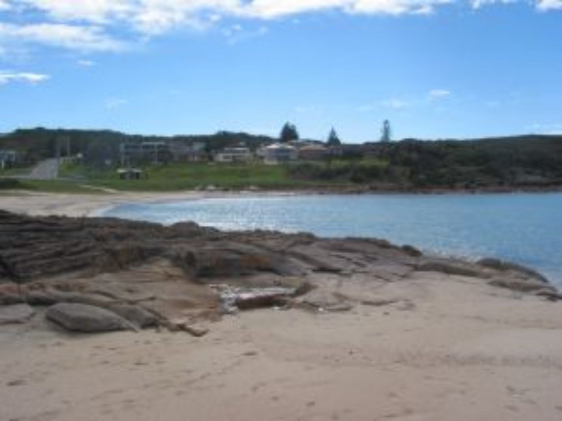 Ocean breeze at boat harbour