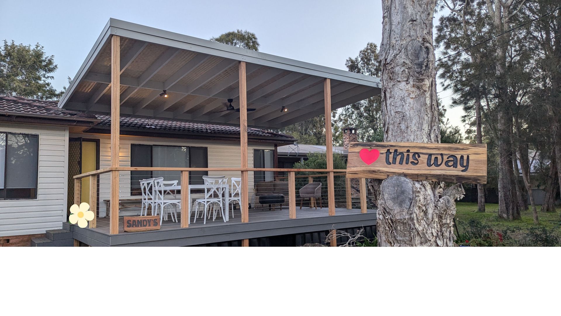 Sandy’s Beach Shack @ Bawley