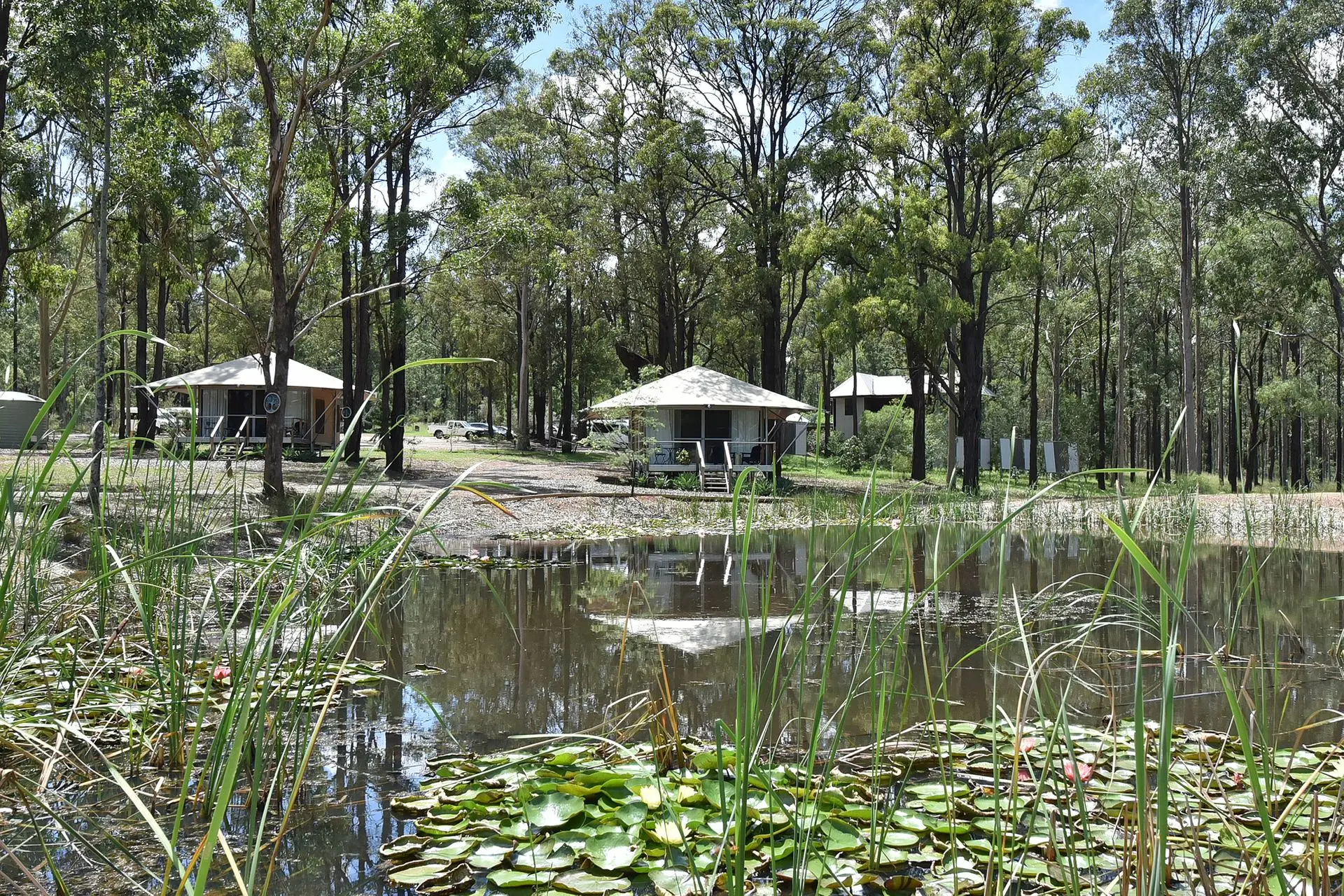 Pokolbin Glamping. Sleeps 6 across 3 eco-friendly glamping Tents